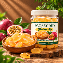 Đác sấy dẻo - Vị chanh dây