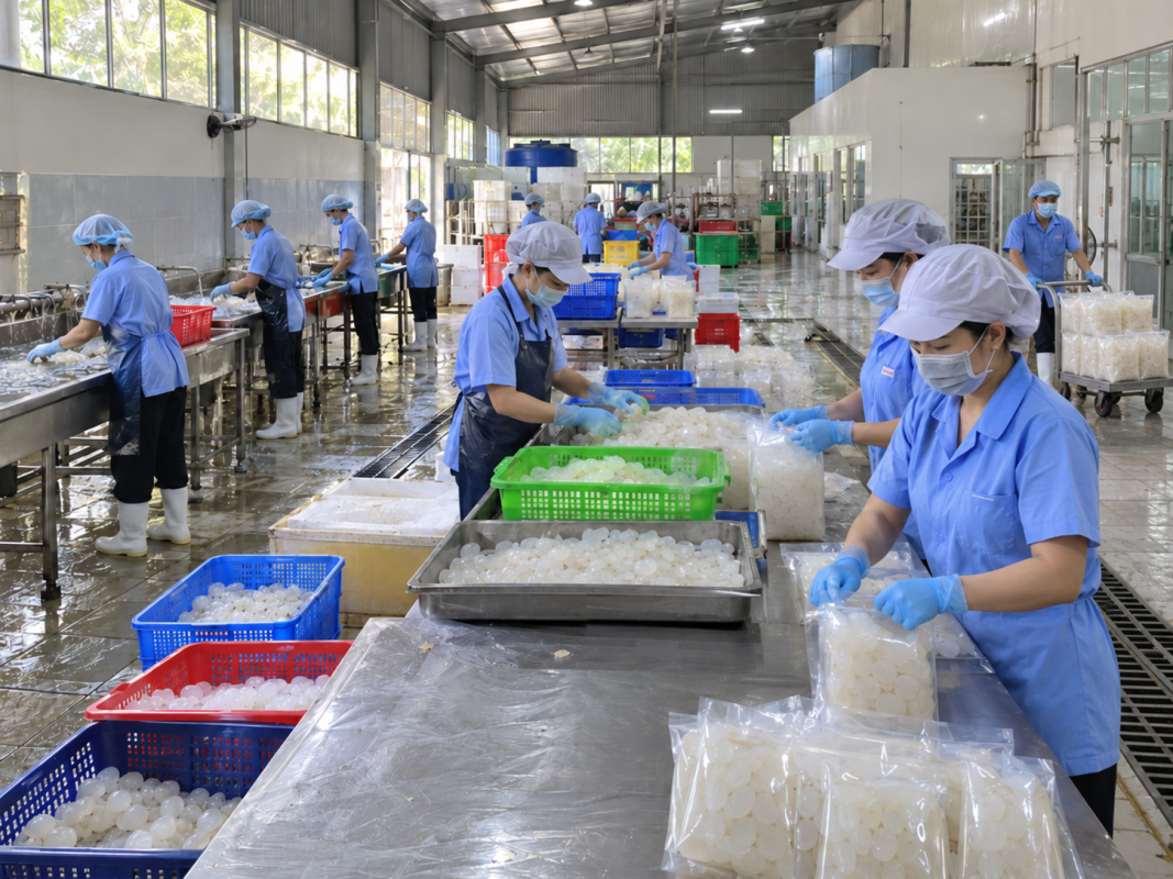 TANAFARM - Quy trình đóng gói đặc sản